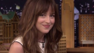 Dakota Johnson And Jimmy Fallon Put On Their Best Bedroom Eyes And Played ‘Anything Can Be Sexy’