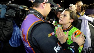 Watch Danica Patrick And Denny Hamlin Get Into A Post-Wreck Argument