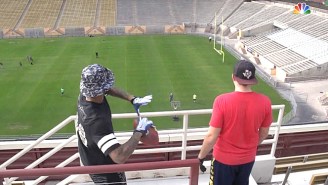 Odell Beckham, Jr. Teamed Up With Dude Perfect For This Awesome Trick Shot Video
