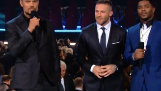 Julian Edelman And Malcolm Butler Made A Grammys Telecast Appearance, Because Why Not?