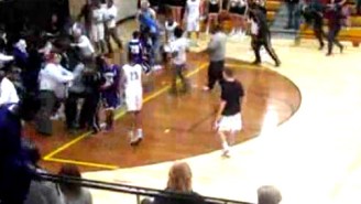 A Huge Brawl Broke Out At A High School Basketball Game And The Video Is Just Ugly