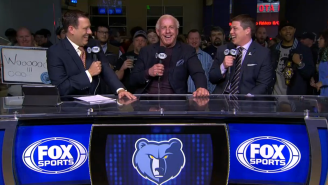 The Memphis Grizzlies Had A Wrestling Night And It Was As Wonderfully Weird As You’d Imagine