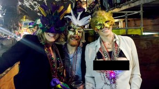 Chelsea Handler Earned Plenty Of Beads At Mardi Gras (If You Know What We Mean)