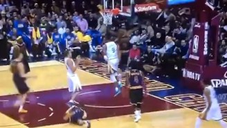 Andre Iguodala Crosses Matthew Dellavedova To The Floor, Leaves Sick Behind-Back Dime To David Lee For Layup