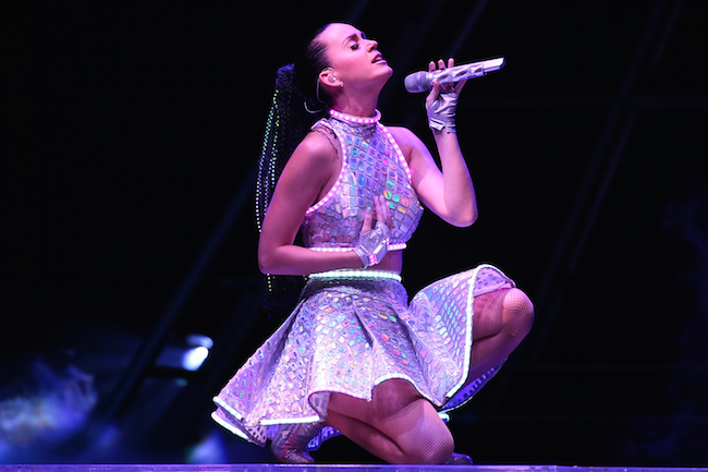 Katy Perry Grammy Performance Domestic Abuse Survivor