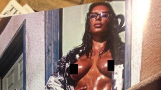 Half-Naked Kendall Jenner Posed In The Same Magazine As Full-Naked Kim Kardashian