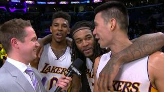 ‘Y’all Thought We Was Gone’: Lakers Video Bomb Jeremy Lin After An Actual Win