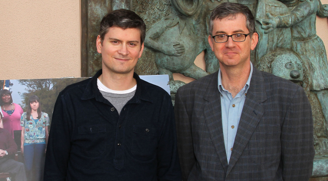 Parks and Rec oral history Michael Schur and Greg Daniels