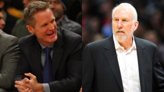 Gregg Popovich And Steve Kerr Share Some Wine And [Fictional] Conversation After Warriors Beat Spurs