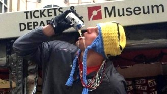 A Photo Essay Of Rob Gronkowski At Today’s Super Bowl Parade