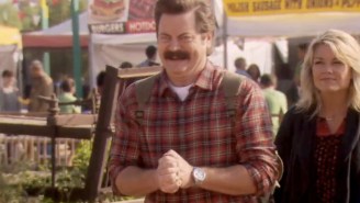 Watch Ron Swanson Destroy A Scavenger Hunt In This Deleted Scene From Tonight’s ‘Parks And Recreation’