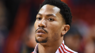 Derrick Rose Asks ‘Who Cares?’ About His GM’s Four-To-Six Week Return Timeline