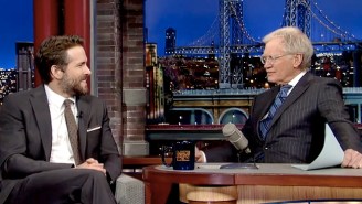 David Letterman Tried His Hardest To Get Ryan Reynolds To Reveal His Baby’s Name