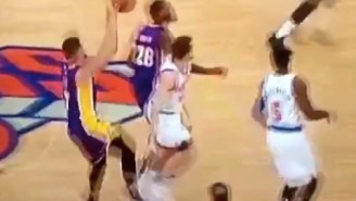 Video: Airborne Jeremy Lin Throws Ball Off Teammate To Regain Dribble