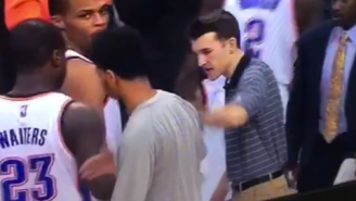 Video: Russell Westbrook Death Stare After Jeremy Lamb Fails To Give DAP