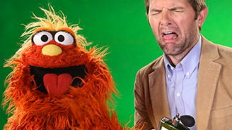 Murray Teaches Adam Scott The Meaning Of The Word ‘Awful’ In This Prank-Filled ‘Sesame Street’ Clip