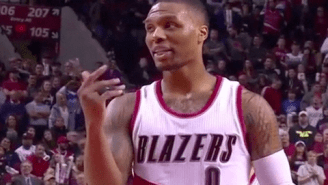 Video: Damian Lillard Shows Off Deft Ability To Purposely Miss Free Throw