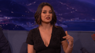 Mila Kunis Is Apparently Having Trouble With Her New Baby Boobs