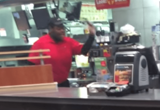 Watch This McDonald's Employee Go Nuts And Destroy Everything