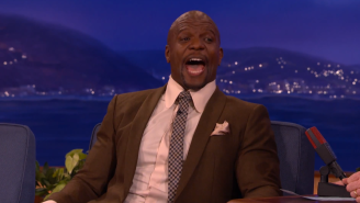 Terry Crews Shows Conan How To Get Deeply In Touch With His Feminine Side