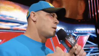 So Here’s The Actual Reason John Cena’s Eye Is Pink As Hell