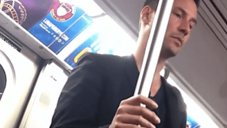 Good Guy Keanu Reeves Gives Up His Seat On The NYC Subway