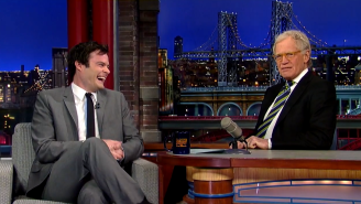 Bill Hader And David Letterman Showcase Their Dueling Impressions Of ‘SNL’ Head Lorne Michaels