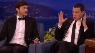 Ashton Kutcher Apparently Likes To Carry A Huge Prosthetic Penis In His Trailer