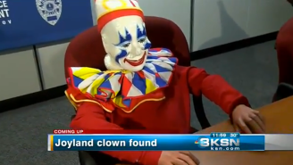 After Going Missing For 10 Years, This Creepy Clown Was Discovered In A Convicted Sex Offender’s Basement