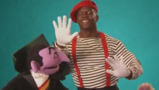 Terry Crews Stops By Sesame Street To Teach Us About Being An Artist