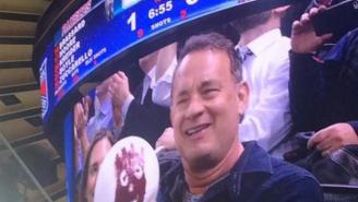 Here’s Tom Hanks Reuniting With His ‘Castaway’ Co-star Wilson At Madison Square Garden