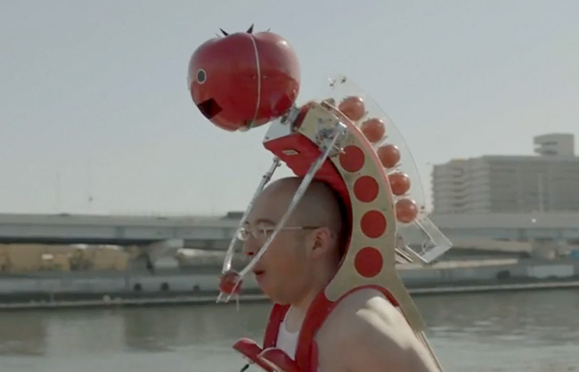 Meet The Japanese Robot That Feeds You Tomatoes While You Run