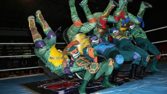 Lucha Libre Might Have Too Many Teenage Mutant Ninja Turtles Stables