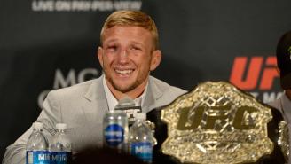 Literally Breaking News: TJ Dillashaw Out Of His UFC 186 Rematch With Renan Barao