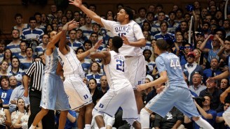 Watch All Five UNC Players Fail To Stop Duke’s Beast, Jahlil Okafor