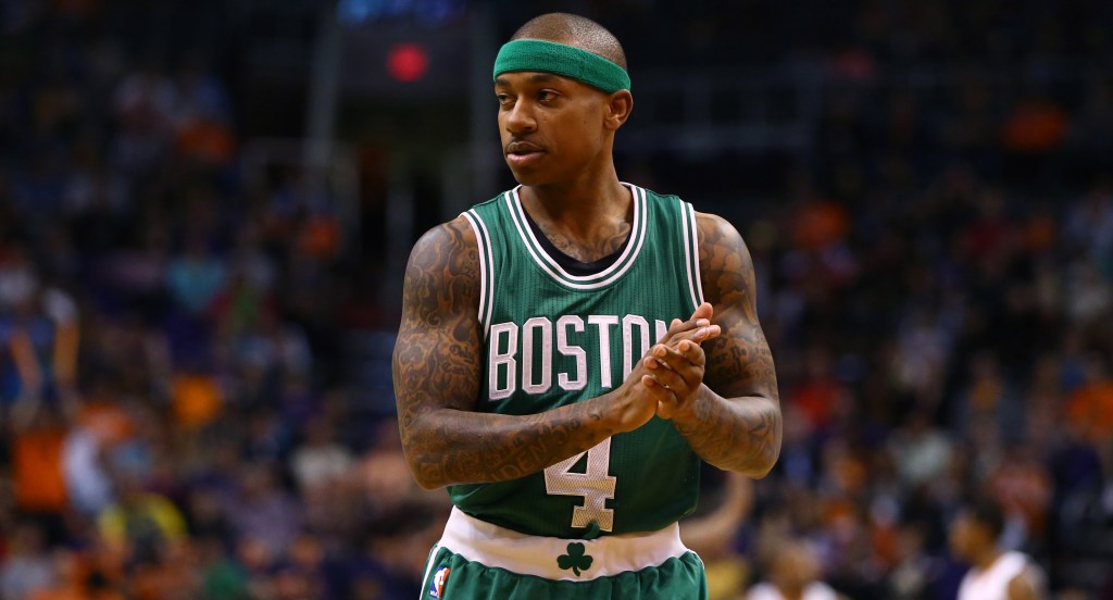 VIDEO: Isaiah Thomas 4-Point Play, Then Stares Down The Suns Bench