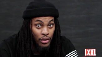 Here is Waka Flocka Flame reading ‘Fifty Shades Of Grey,’ just because.