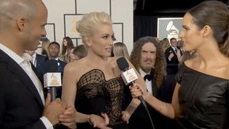 Weird Al Videobombed Gwen Stefani On The Grammys Red Carpet In The Most Fantastic Way