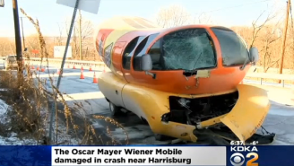 The Oscar Mayer Wienermobile Crashed In Pennsylvania This Weekend