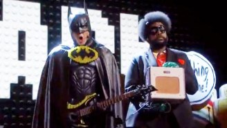 Yes, That Was Will Arnett As Batman During ‘Everything Is Awesome’ And It Was A Famous Batsuit