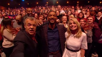 Will Smith, Margot Robbie, And Graham Norton Took A Selfie With The Audience, Because Why Not?