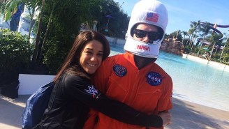 Finn Balor Donned His Spacesuit And Took The Polar Plunge With Other NXT Stars For Charity