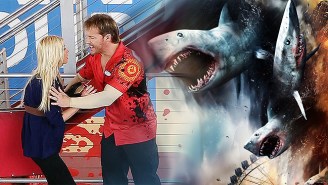 The Twister Of 1004 Sharks: Chris Jericho Is In ‘Sharknado 3’ And We Have Pics To Prove It