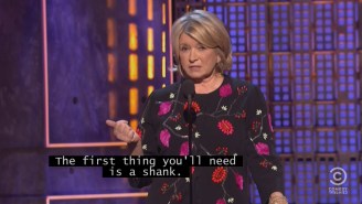 Watch Martha Stewart Shock Everyone At The Bieber Roast With Her Perfect Deadpan Delivery