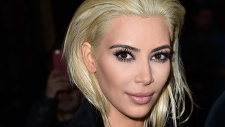 Kim Kardashian’s Blonde Hair Isn’t The Reason People Were Staring Last Night