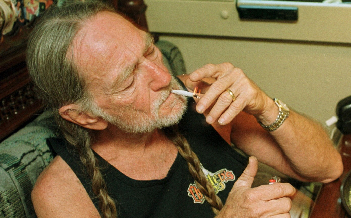 Willie Nelson At Home In Texas