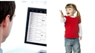 Can A Two-Year-Old Beat Our Sports Expert In A March Madness Bracket? Let’s Find Out.
