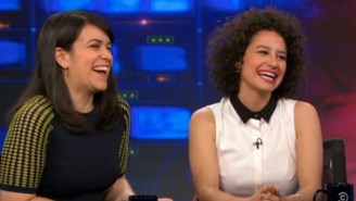 ‘Broad City’s’ Ilana and Abbi swore they wouldn’t cry on the ‘Daily Show’