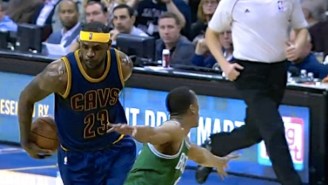 LeBron James’ Sick Behind-The-Back Move Leaves Avery Bradley Swiping At Air