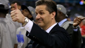 This Kentucky Fan Got A Tattoo Of John Calipari’s Face With ’40 And Oh Well’